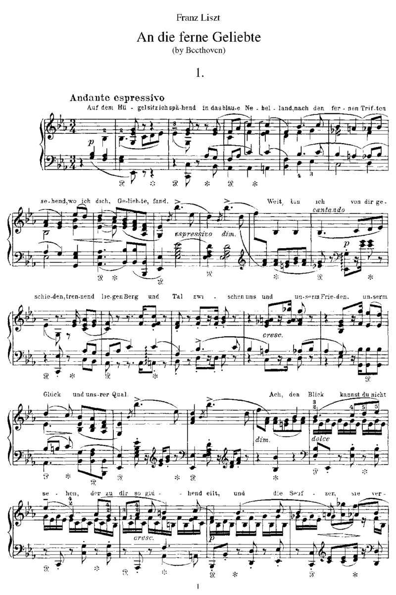 AndieferneGeliebte(Beethoven)_一万首著名钢琴曲谱哈农贝多芬合集视频教学电子版高清无水印可打印_1古典钢琴知名音乐家谱_李斯特钢琴谱全集_改编贝多芬