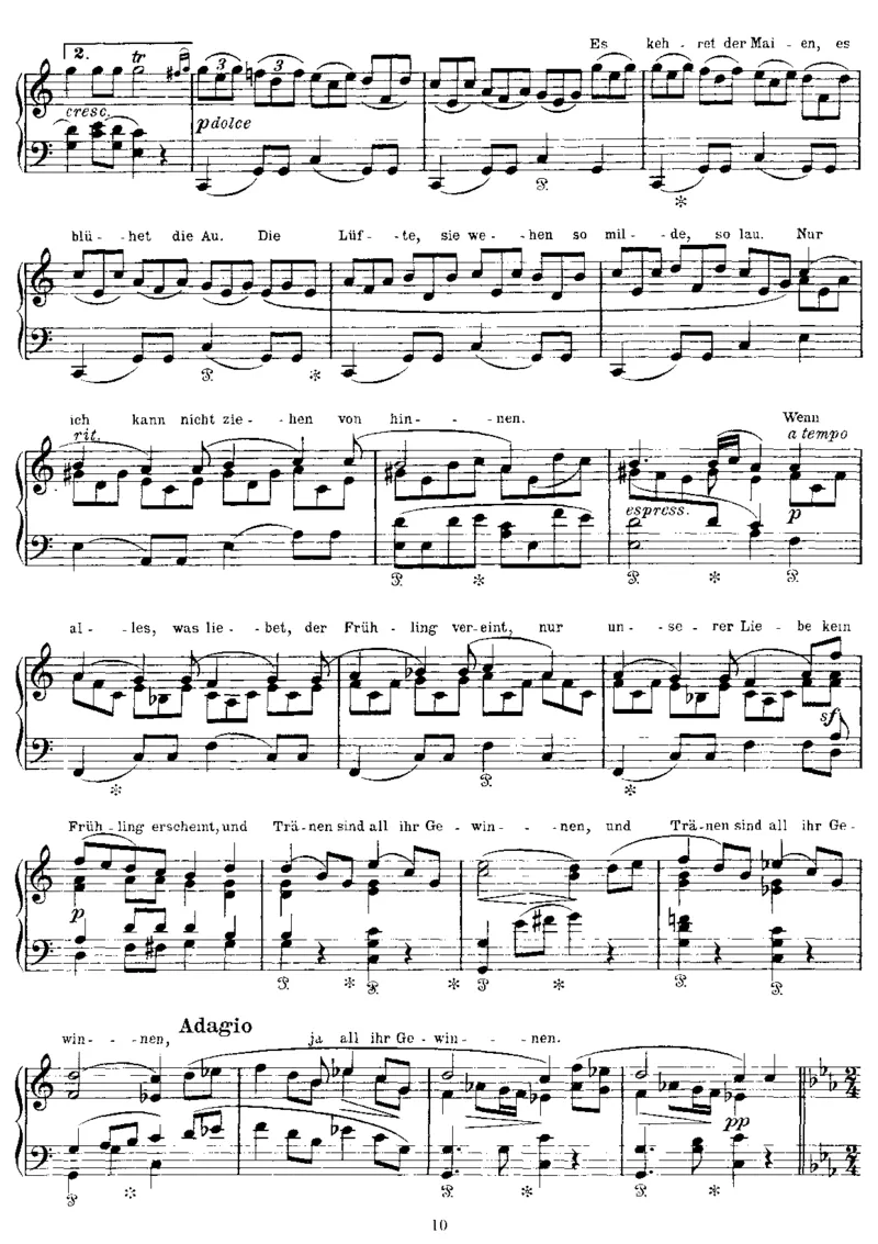 AndieferneGeliebte(Beethoven)_一万首著名钢琴曲谱哈农贝多芬合集视频教学电子版高清无水印可打印_1古典钢琴知名音乐家谱_李斯特钢琴谱全集_改编贝多芬