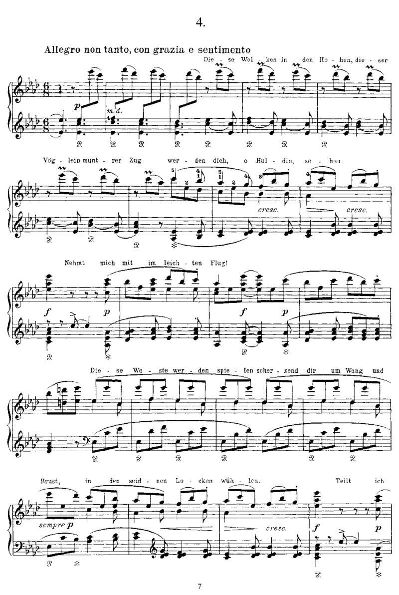 AndieferneGeliebte(Beethoven)_一万首著名钢琴曲谱哈农贝多芬合集视频教学电子版高清无水印可打印_1古典钢琴知名音乐家谱_李斯特钢琴谱全集_改编贝多芬