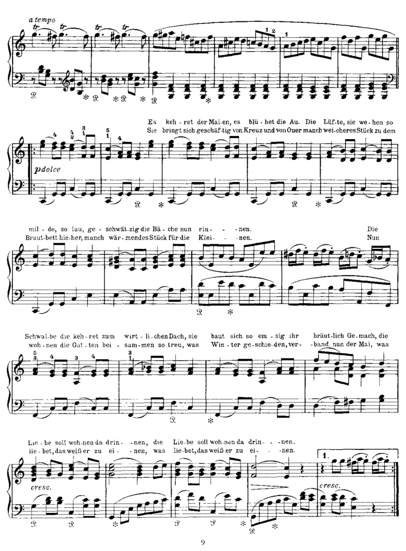 AndieferneGeliebte(Beethoven)_一万首著名钢琴曲谱哈农贝多芬合集视频教学电子版高清无水印可打印_1古典钢琴知名音乐家谱_李斯特钢琴谱全集_改编贝多芬