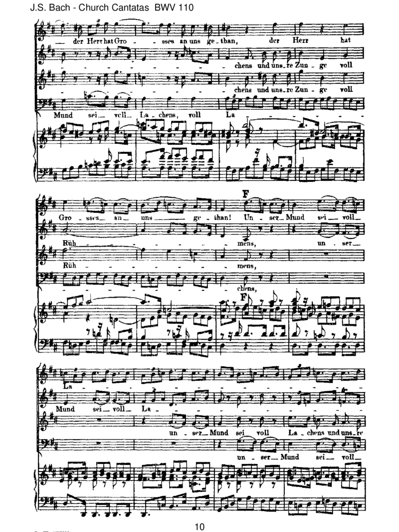 BWV110UnserMundseivollLachens_一万首著名钢琴曲谱哈农贝多芬合集视频教学电子版高清无水印可打印_1古典钢琴知名音乐家谱_巴赫钢琴谱全集_J.S巴赫作品全集_JohannSebastianBach(1685-1750)巴赫