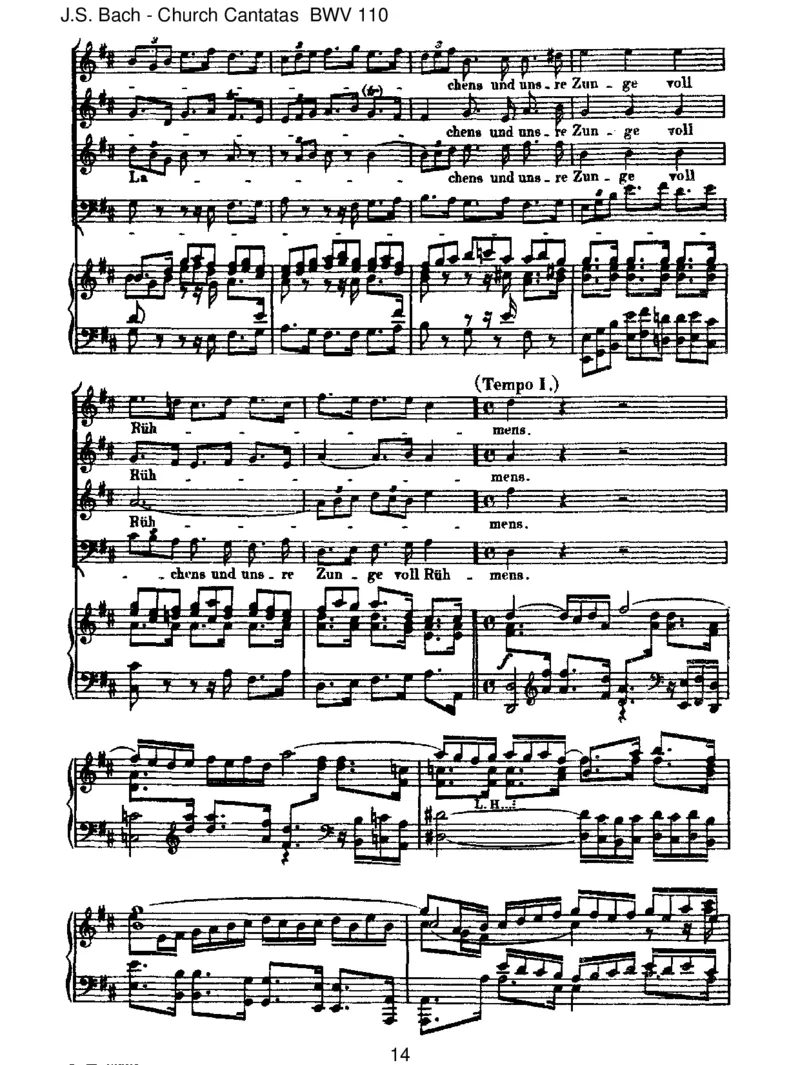 BWV110UnserMundseivollLachens_一万首著名钢琴曲谱哈农贝多芬合集视频教学电子版高清无水印可打印_1古典钢琴知名音乐家谱_巴赫钢琴谱全集_J.S巴赫作品全集_JohannSebastianBach(1685-1750)巴赫