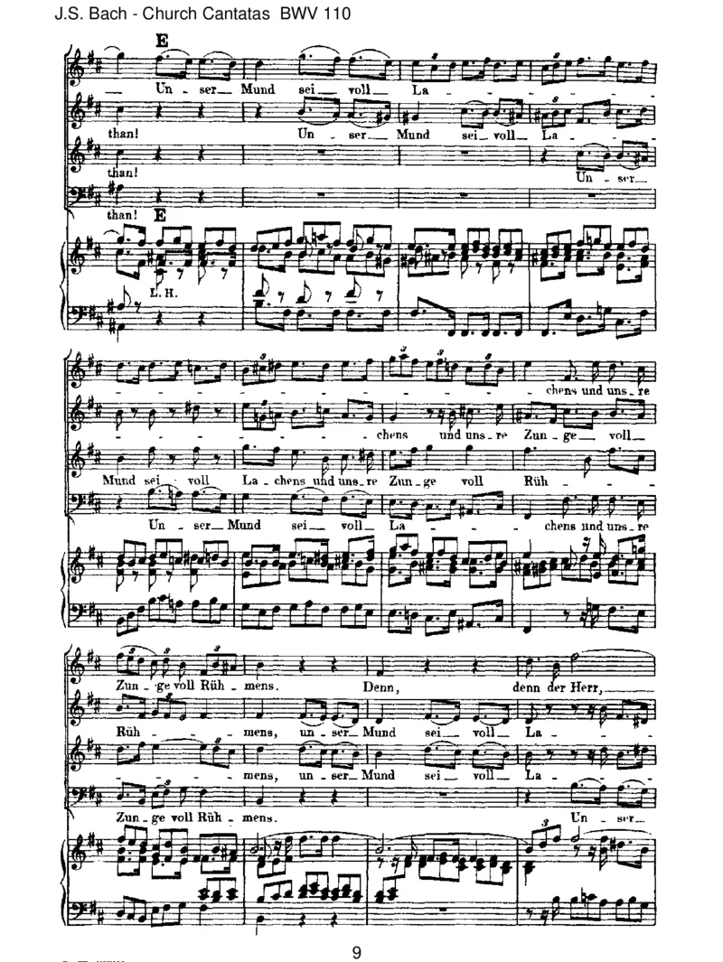 BWV110UnserMundseivollLachens_一万首著名钢琴曲谱哈农贝多芬合集视频教学电子版高清无水印可打印_1古典钢琴知名音乐家谱_巴赫钢琴谱全集_J.S巴赫作品全集_JohannSebastianBach(1685-1750)巴赫