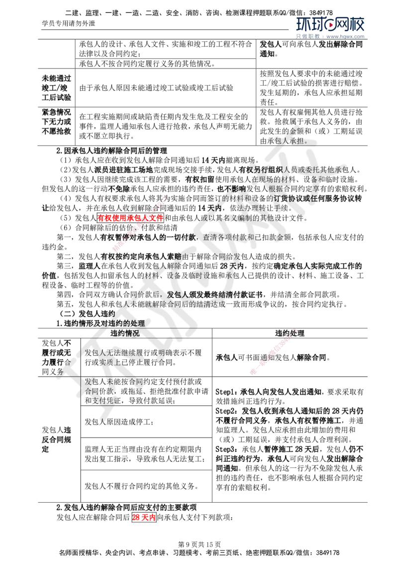 33.第七章第四节工程总承包合同履行管理_监理工程师_2025监理工程师_2025年监理工程师SVIP_2025年监理合同管理SVIP_02-基础精讲✿高端面授✿深度强化