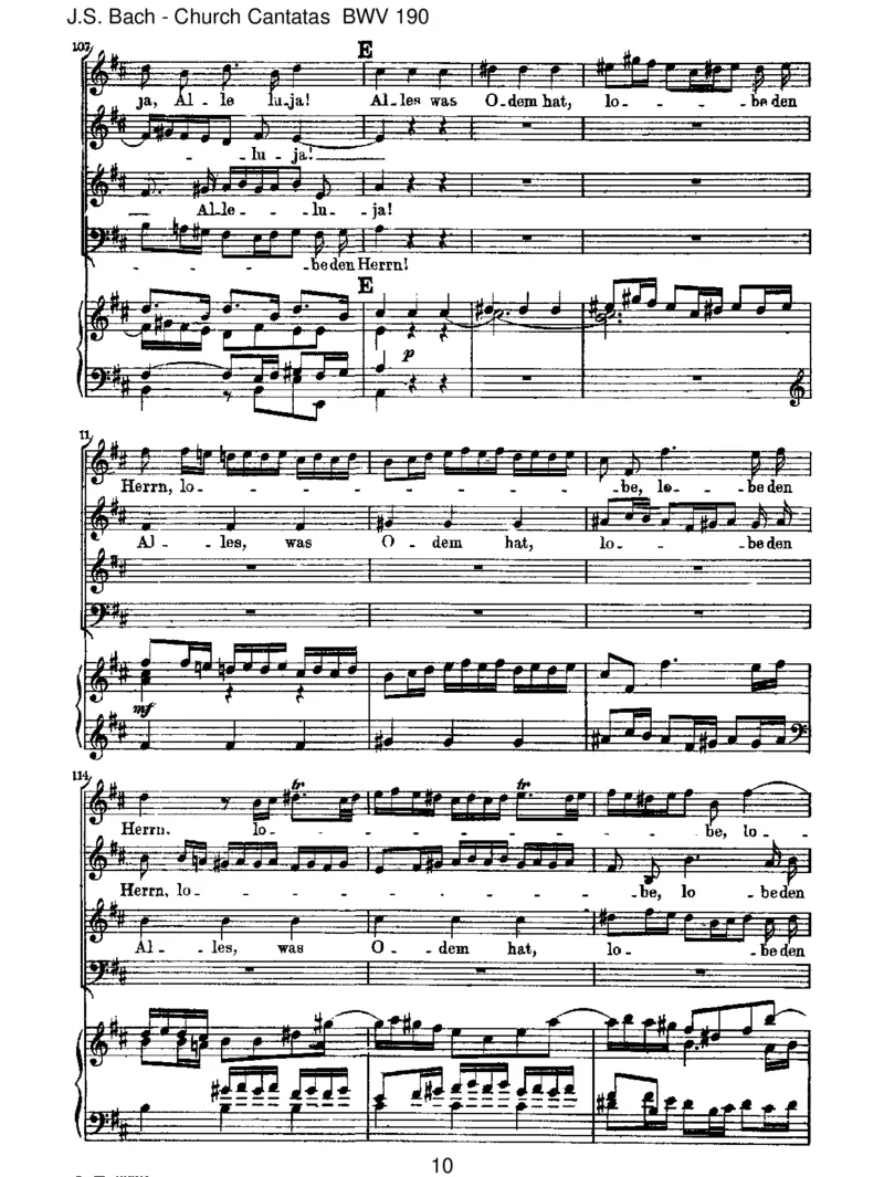BWV190SingetdemHerrneinneuesLied!(incomplete)_一万首著名钢琴曲谱哈农贝多芬合集视频教学电子版高清无水印可打印_1古典钢琴知名音乐家谱_巴赫钢琴谱全集_J.S巴赫作品全集