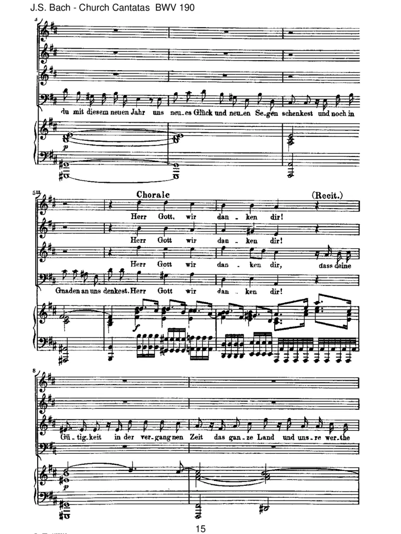 BWV190SingetdemHerrneinneuesLied!(incomplete)_一万首著名钢琴曲谱哈农贝多芬合集视频教学电子版高清无水印可打印_1古典钢琴知名音乐家谱_巴赫钢琴谱全集_J.S巴赫作品全集