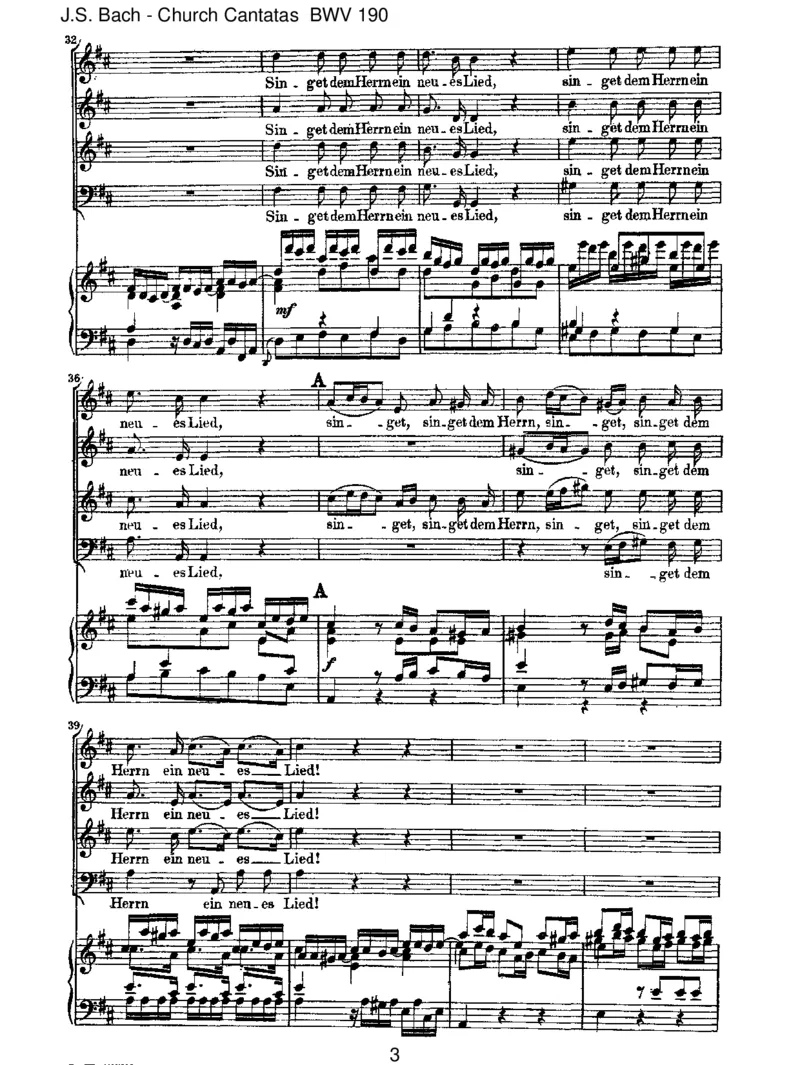 BWV190SingetdemHerrneinneuesLied!(incomplete)_一万首著名钢琴曲谱哈农贝多芬合集视频教学电子版高清无水印可打印_1古典钢琴知名音乐家谱_巴赫钢琴谱全集_J.S巴赫作品全集