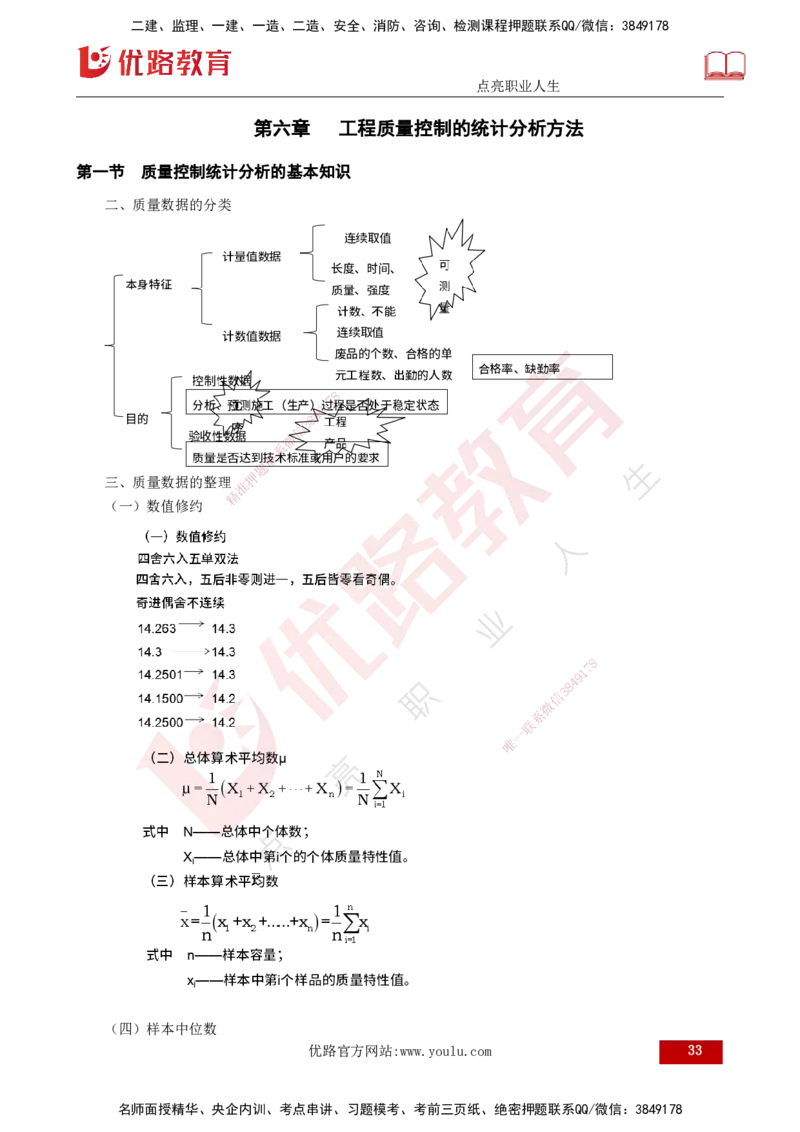 25年监理《质量（水利）》第4-6章讲义（打印版）_监理工程师_2025监理工程师_2025年监理工程师SVIP_2025年监理水利控制SVIP_02-基础精讲✿高端面授✿深度强化_00.新教材补录
