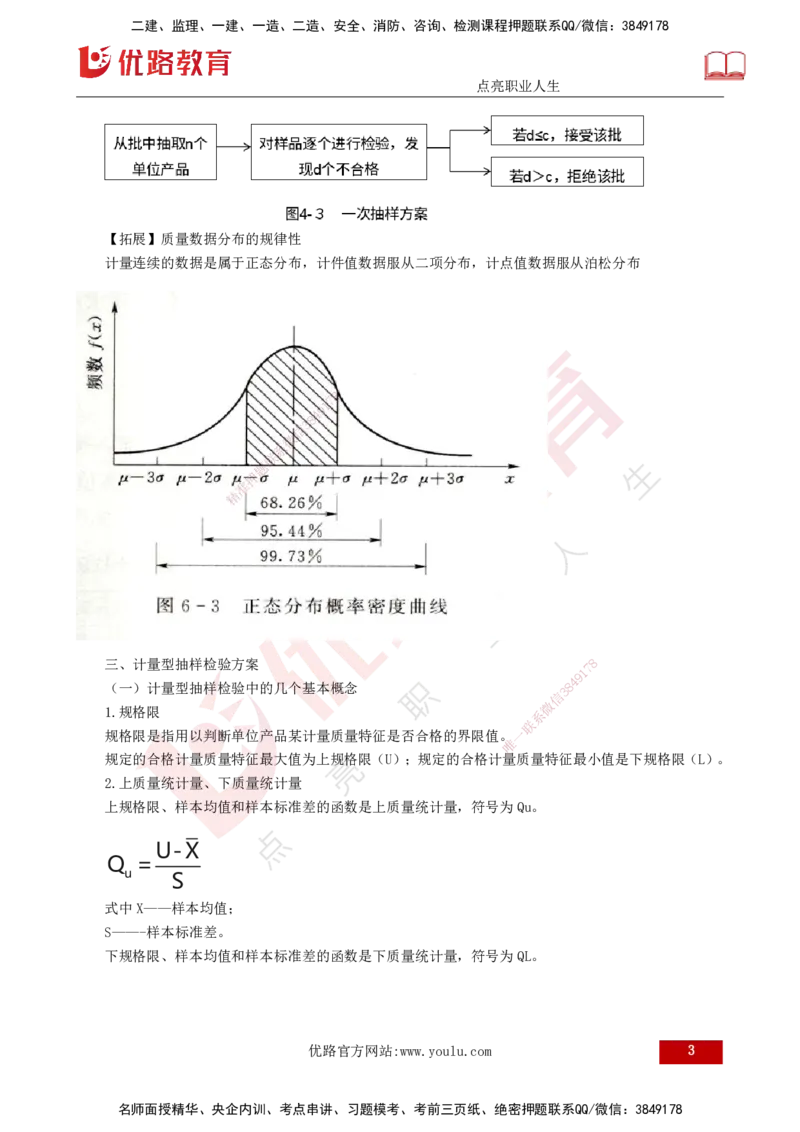 25年监理《质量（水利）》第4-6章讲义（打印版）_监理工程师_2025监理工程师_2025年监理工程师SVIP_2025年监理水利控制SVIP_02-基础精讲✿高端面授✿深度强化_00.新教材补录