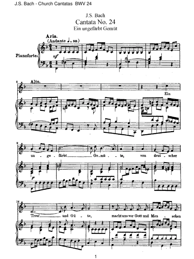 BWV24Einungef_rbtGem&uuml;te_一万首著名钢琴曲谱哈农贝多芬合集视频教学电子版高清无水印可打印_1古典钢琴知名音乐家谱_巴赫钢琴谱全集_J.S巴赫作品全集_JohannSebastianBach(1685-1750)巴赫