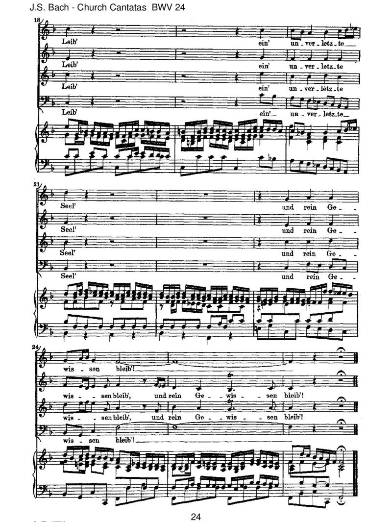 BWV24Einungef_rbtGem&uuml;te_一万首著名钢琴曲谱哈农贝多芬合集视频教学电子版高清无水印可打印_1古典钢琴知名音乐家谱_巴赫钢琴谱全集_J.S巴赫作品全集_JohannSebastianBach(1685-1750)巴赫