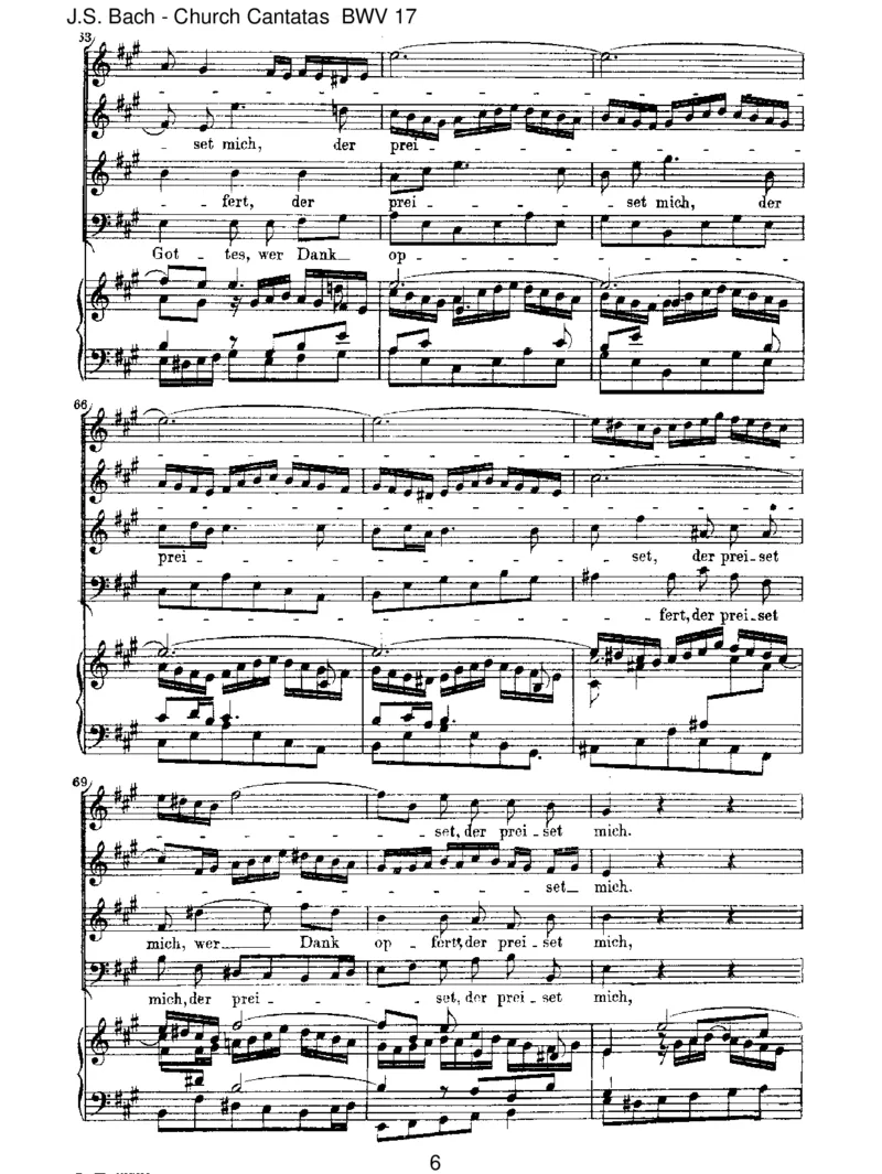 BWV17WerDankopfert,derpreisetmich_一万首著名钢琴曲谱哈农贝多芬合集视频教学电子版高清无水印可打印_1古典钢琴知名音乐家谱_巴赫钢琴谱全集_J.S巴赫作品全集