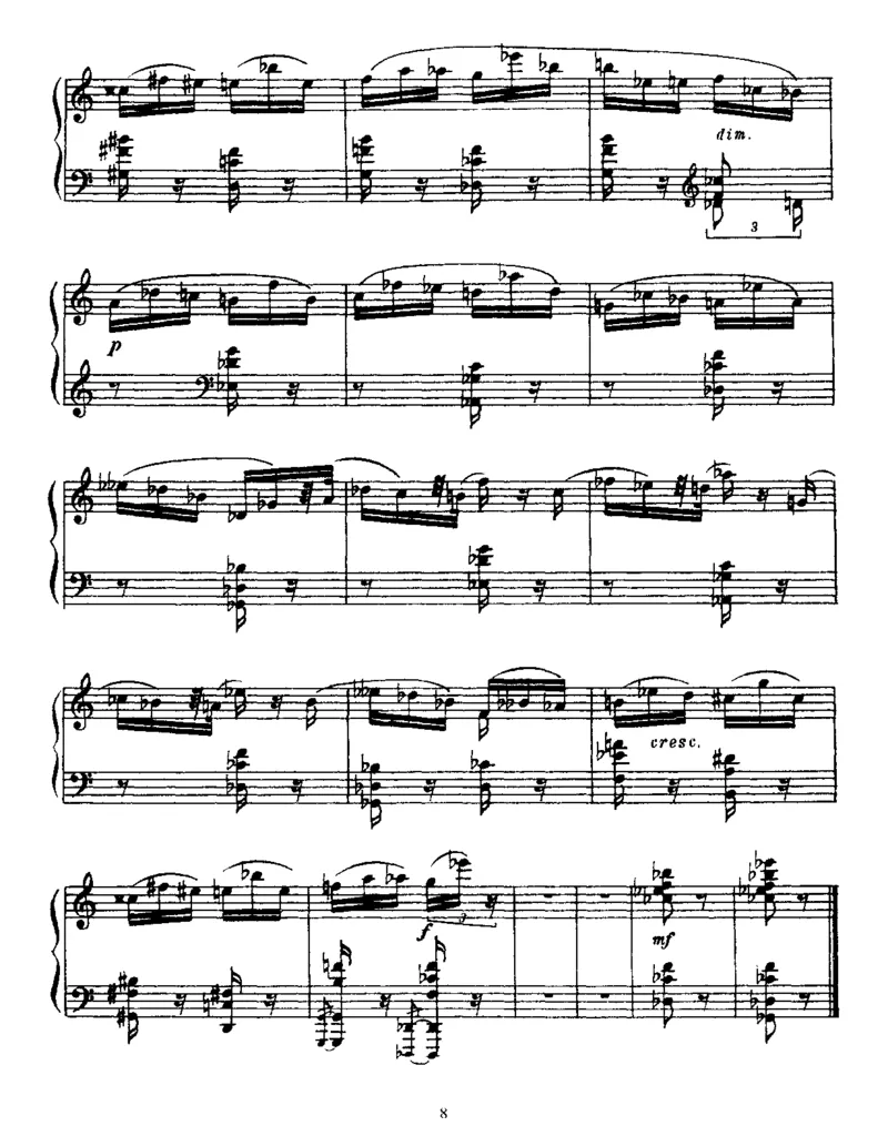 4Pieces,Op56_一万首著名钢琴曲谱哈农贝多芬合集视频教学电子版高清无水印可打印_1古典钢琴知名音乐家谱_斯克里亚宾钢琴谱全集_pieces