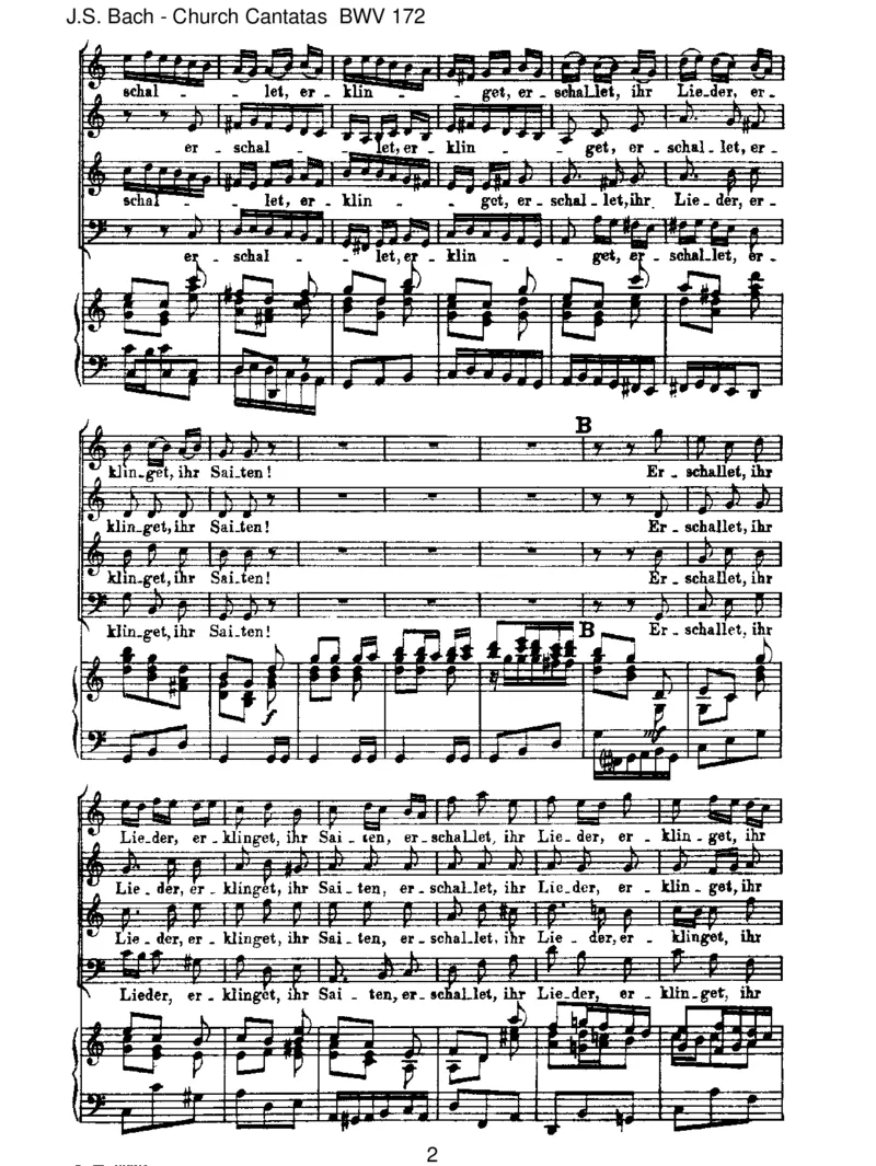 BWV172Erschallet,ihrLieder,erklinget,ihrSaiten!_一万首著名钢琴曲谱哈农贝多芬合集视频教学电子版高清无水印可打印_1古典钢琴知名音乐家谱_巴赫钢琴谱全集_J.S巴赫作品全集