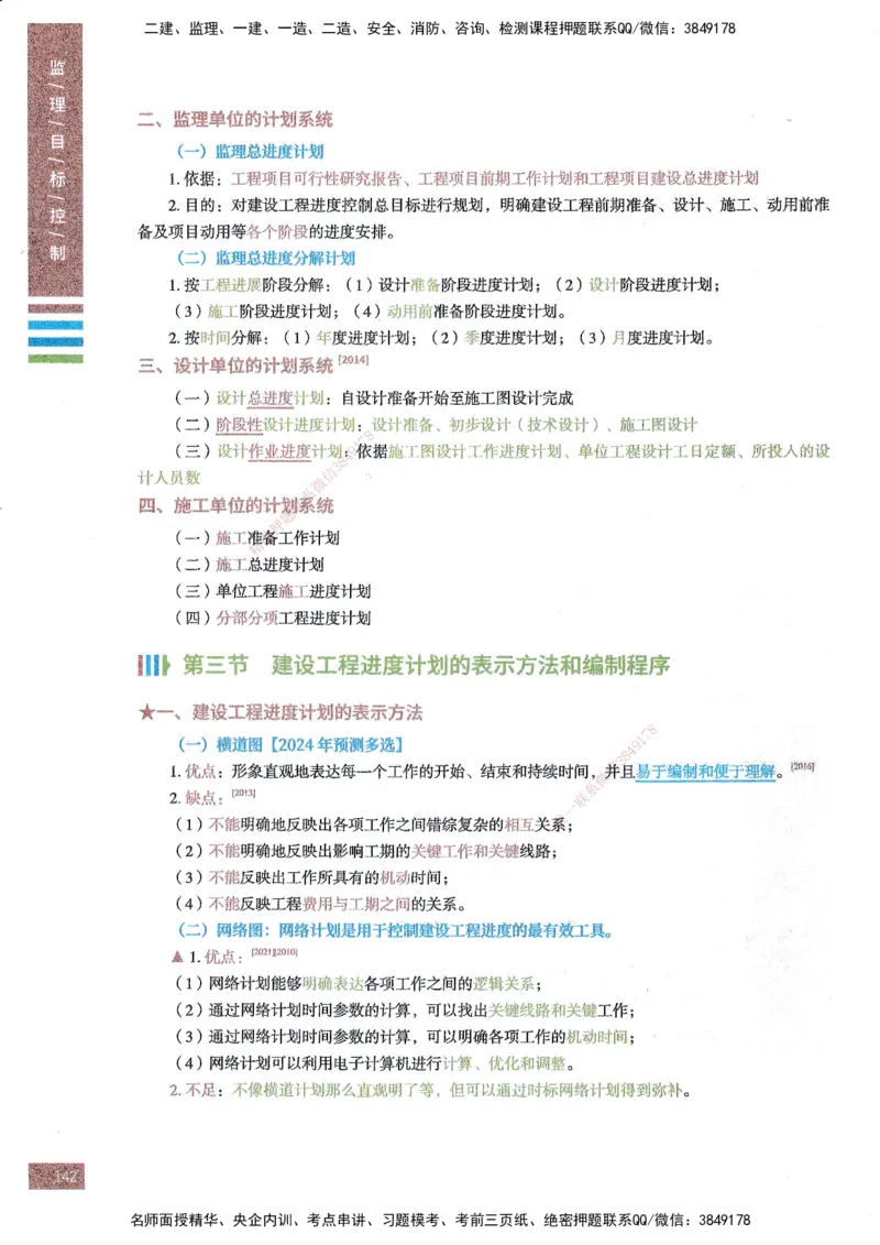 25年土建三控-四色笔记_监理工程师_2025监理工程师_2025年监理工程师SVIP_2025年监理土建控制SVIP_01-精华文档✿电子教材✿历年真题_11-控制《四色笔记》SMR