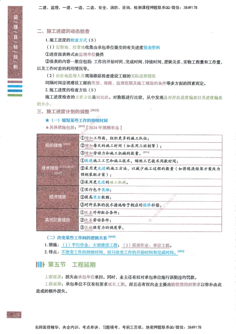 25年土建三控-四色笔记_监理工程师_2025监理工程师_2025年监理工程师SVIP_2025年监理土建控制SVIP_01-精华文档✿电子教材✿历年真题_11-控制《四色笔记》SMR