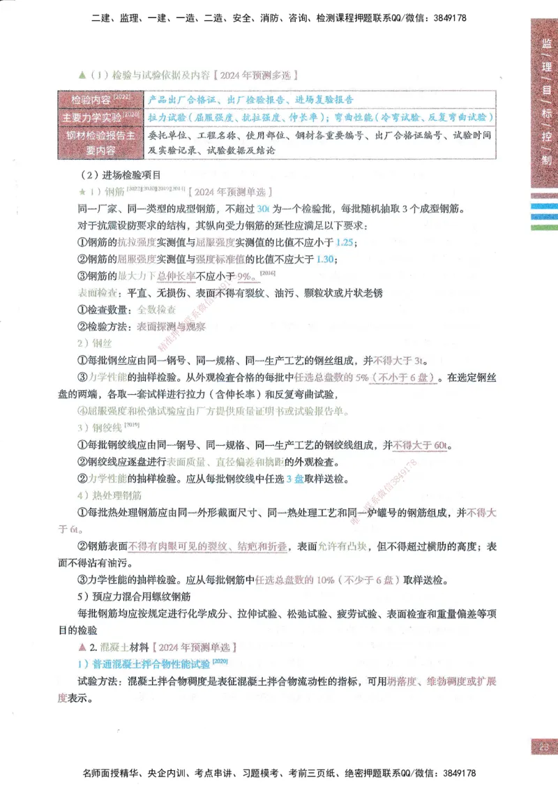 25年土建三控-四色笔记_监理工程师_2025监理工程师_2025年监理工程师SVIP_2025年监理土建控制SVIP_01-精华文档✿电子教材✿历年真题_11-控制《四色笔记》SMR