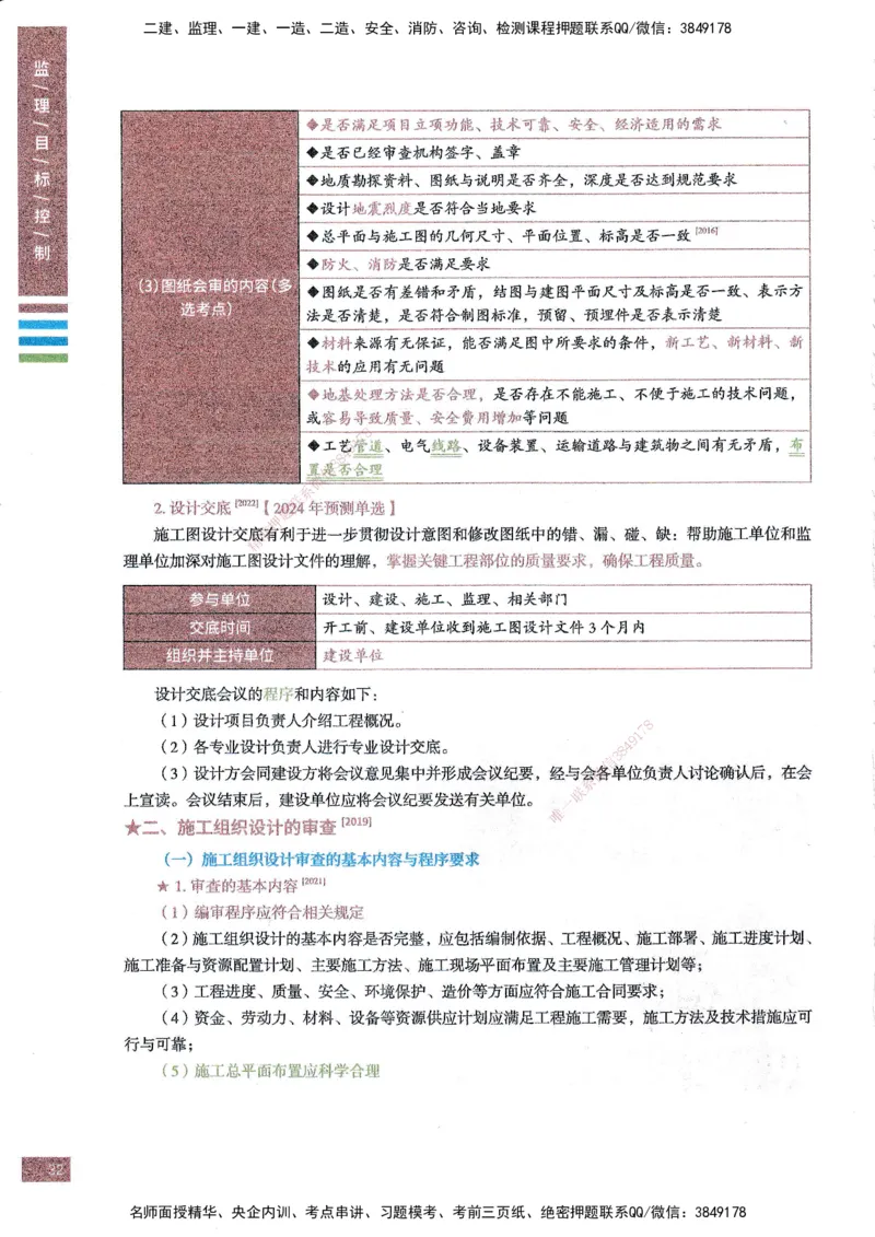 25年土建三控-四色笔记_监理工程师_2025监理工程师_2025年监理工程师SVIP_2025年监理土建控制SVIP_01-精华文档✿电子教材✿历年真题_11-控制《四色笔记》SMR