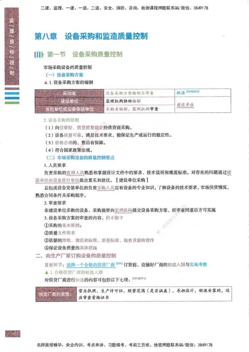 25年土建三控-四色笔记_监理工程师_2025监理工程师_2025年监理工程师SVIP_2025年监理土建控制SVIP_01-精华文档✿电子教材✿历年真题_11-控制《四色笔记》SMR