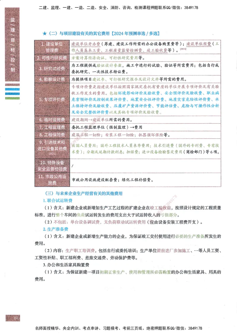 25年土建三控-四色笔记_监理工程师_2025监理工程师_2025年监理工程师SVIP_2025年监理土建控制SVIP_01-精华文档✿电子教材✿历年真题_11-控制《四色笔记》SMR