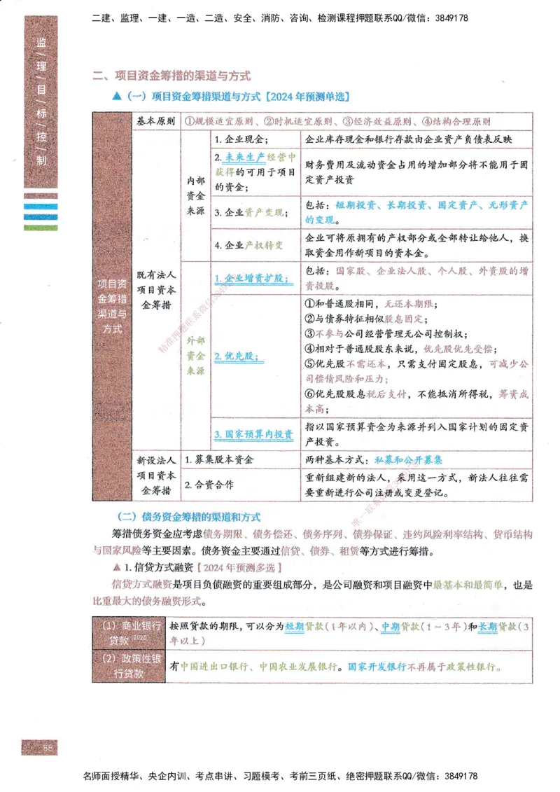 25年土建三控-四色笔记_监理工程师_2025监理工程师_2025年监理工程师SVIP_2025年监理土建控制SVIP_01-精华文档✿电子教材✿历年真题_11-控制《四色笔记》SMR