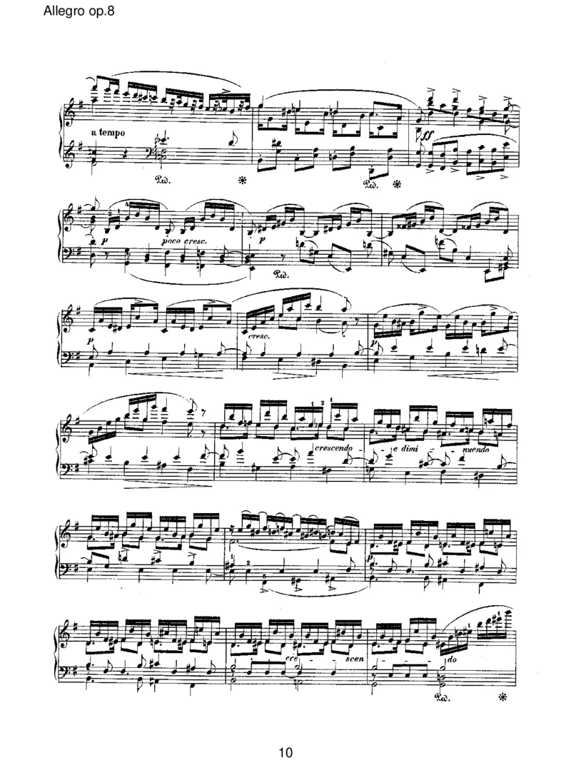 Allegroop.8_一万首著名钢琴曲谱哈农贝多芬合集视频教学电子版高清无水印可打印_1古典钢琴知名音乐家谱_舒曼钢琴谱全集_RobertSchumann罗伯特&middot;舒曼(1810-1856)