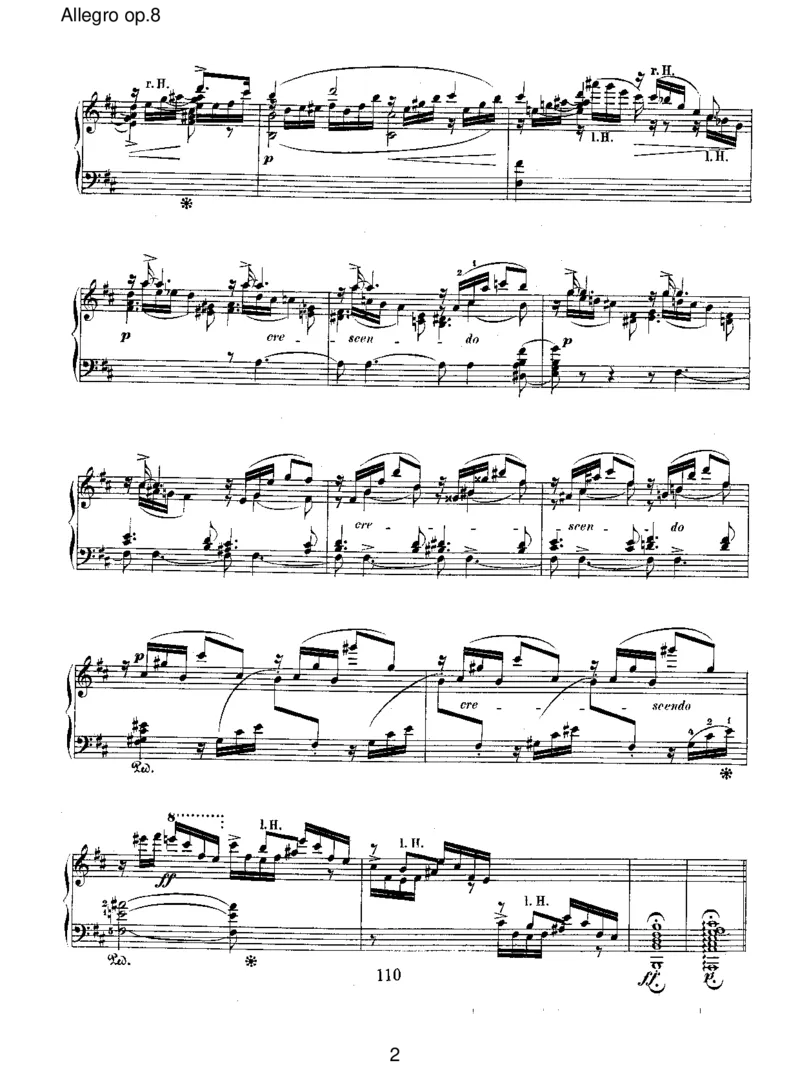 Allegroop.8_一万首著名钢琴曲谱哈农贝多芬合集视频教学电子版高清无水印可打印_1古典钢琴知名音乐家谱_舒曼钢琴谱全集_RobertSchumann罗伯特&middot;舒曼(1810-1856)