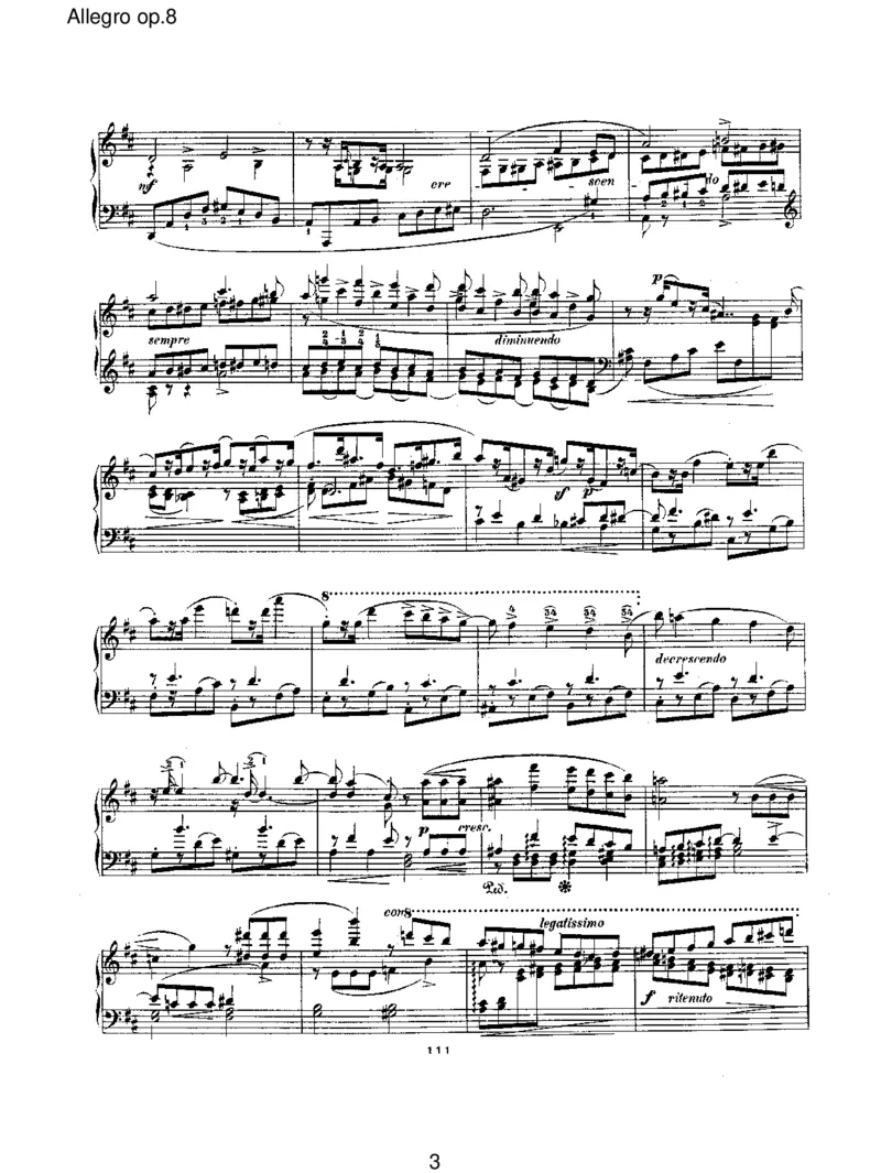 Allegroop.8_一万首著名钢琴曲谱哈农贝多芬合集视频教学电子版高清无水印可打印_1古典钢琴知名音乐家谱_舒曼钢琴谱全集_RobertSchumann罗伯特&middot;舒曼(1810-1856)