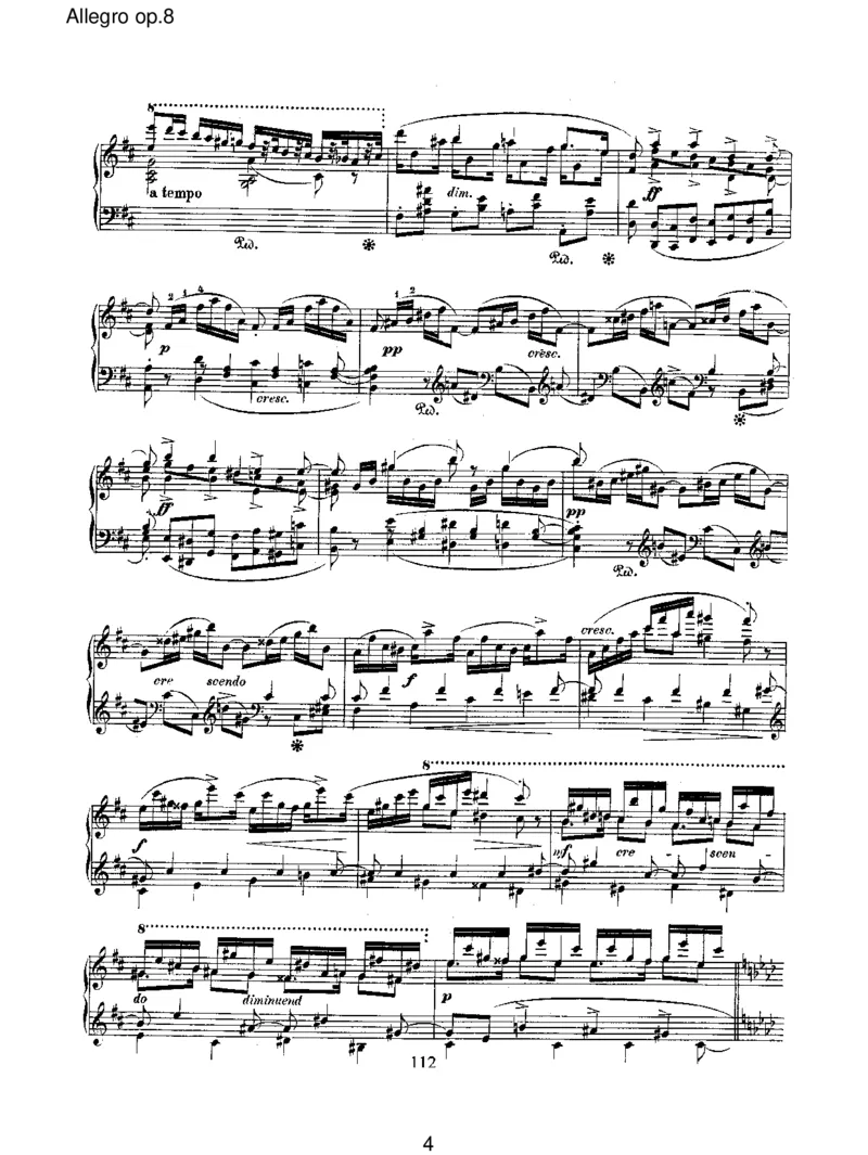 Allegroop.8_一万首著名钢琴曲谱哈农贝多芬合集视频教学电子版高清无水印可打印_1古典钢琴知名音乐家谱_舒曼钢琴谱全集_RobertSchumann罗伯特&middot;舒曼(1810-1856)