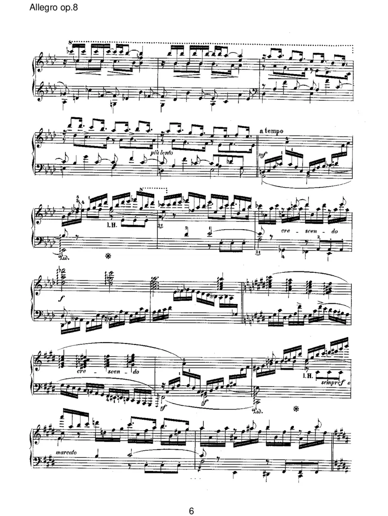 Allegroop.8_一万首著名钢琴曲谱哈农贝多芬合集视频教学电子版高清无水印可打印_1古典钢琴知名音乐家谱_舒曼钢琴谱全集_RobertSchumann罗伯特&middot;舒曼(1810-1856)