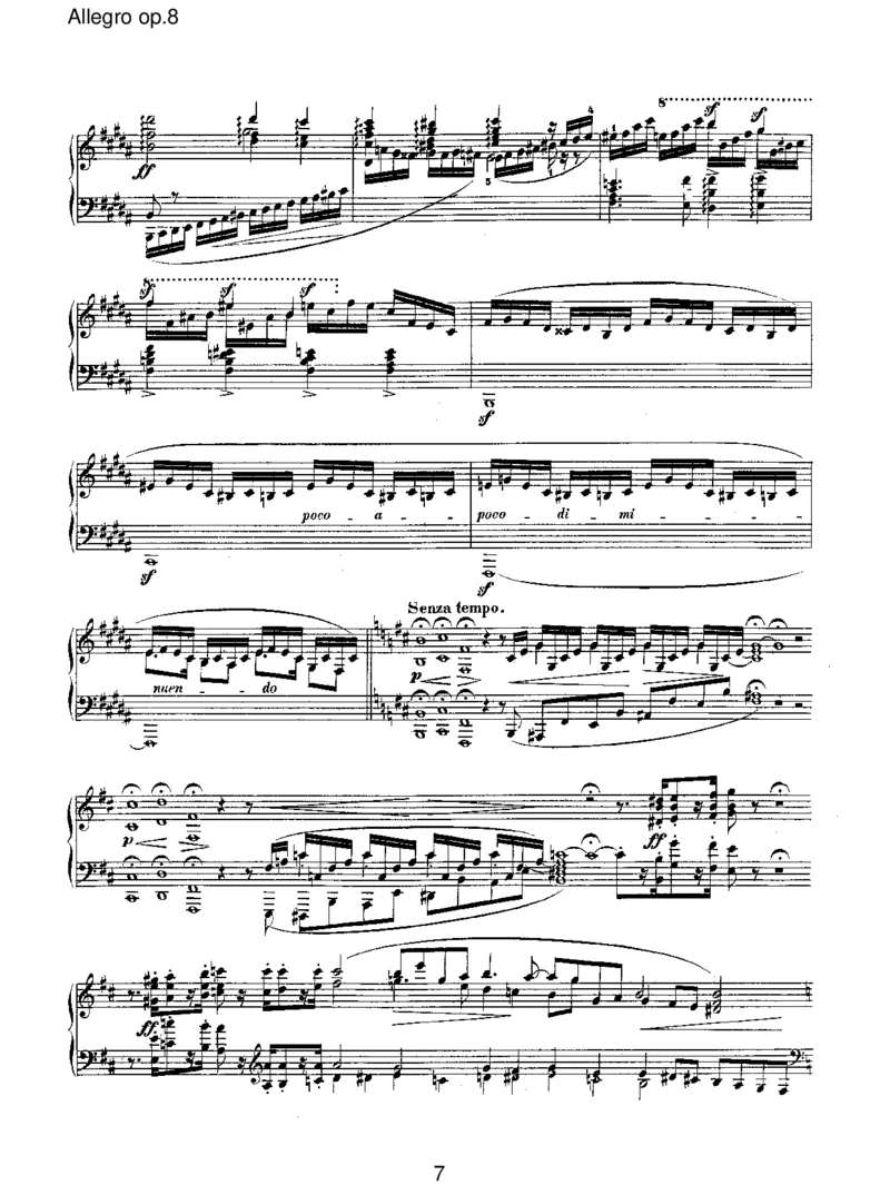 Allegroop.8_一万首著名钢琴曲谱哈农贝多芬合集视频教学电子版高清无水印可打印_1古典钢琴知名音乐家谱_舒曼钢琴谱全集_RobertSchumann罗伯特&middot;舒曼(1810-1856)