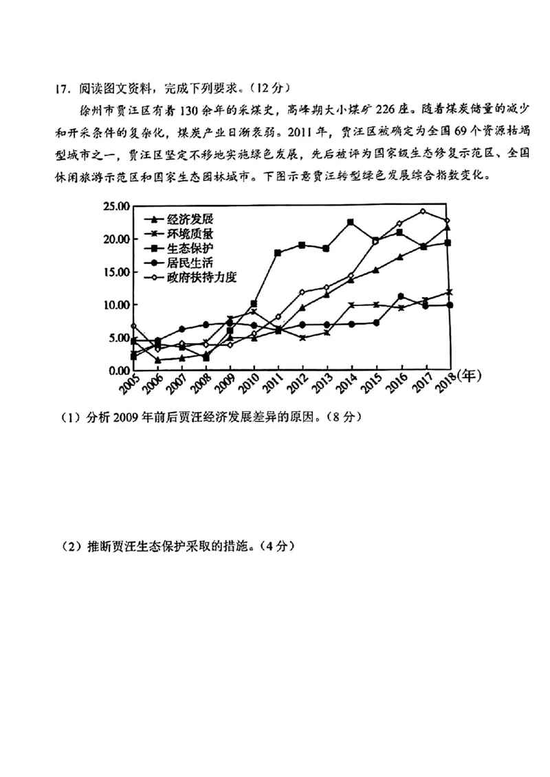 地理扫描件_2021级高三模拟考试日照_2024年3月_013月合集_2024届山东省日照市校际联合考试高三一模（2月）_2024届山东省日照市校际联合考试高三一模（2月）地理