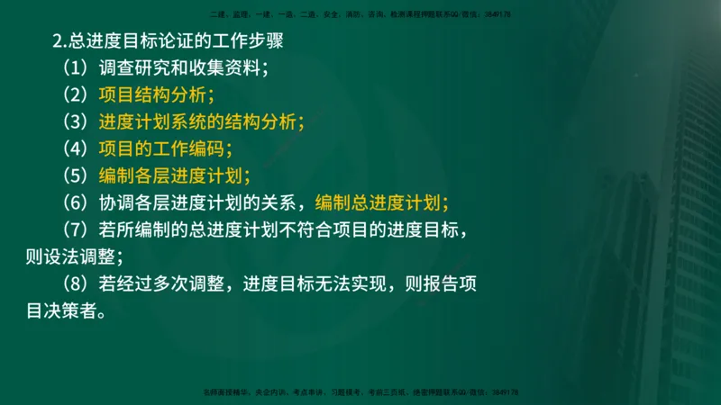 25年《进度控制（土建）》第1章讲义_监理工程师_2025监理工程师_2025年监理工程师SVIP_2025年监理土建控制SVIP_02-基础精讲✿高端面授✿深度强化