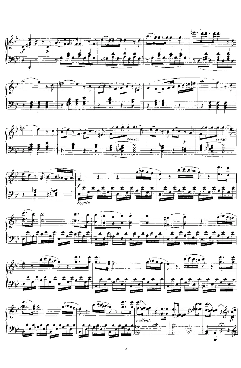 AllegroinBb,K400_一万首著名钢琴曲谱哈农贝多芬合集视频教学电子版高清无水印可打印_1古典钢琴知名音乐家谱_莫扎特钢琴谱全集_0312095926_其他