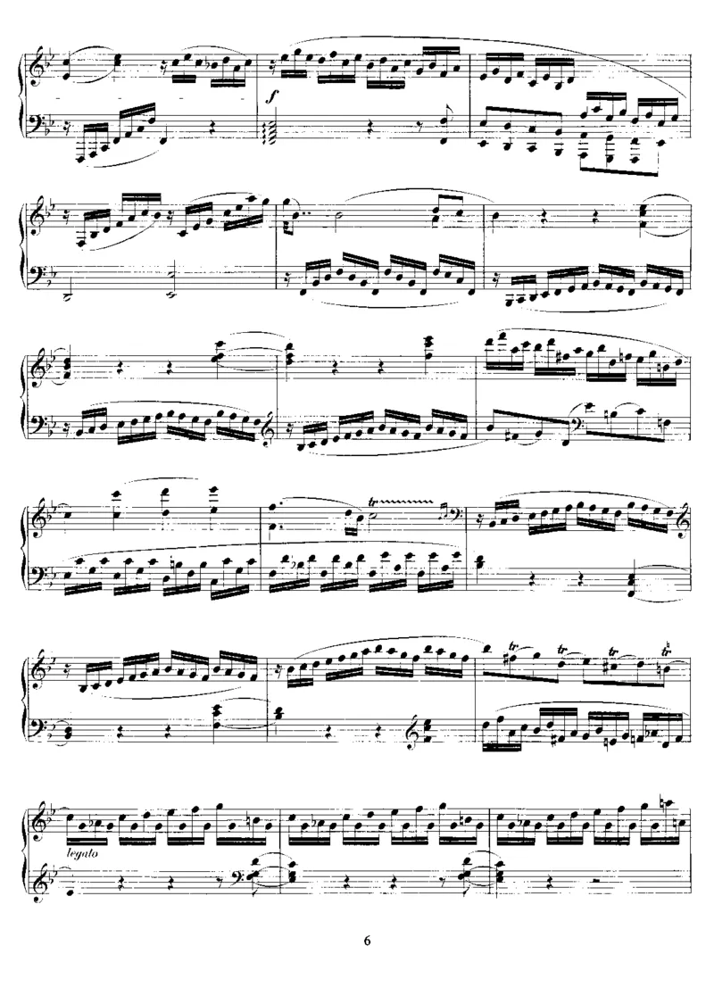 AllegroinBb,K400_一万首著名钢琴曲谱哈农贝多芬合集视频教学电子版高清无水印可打印_1古典钢琴知名音乐家谱_莫扎特钢琴谱全集_0312095926_其他