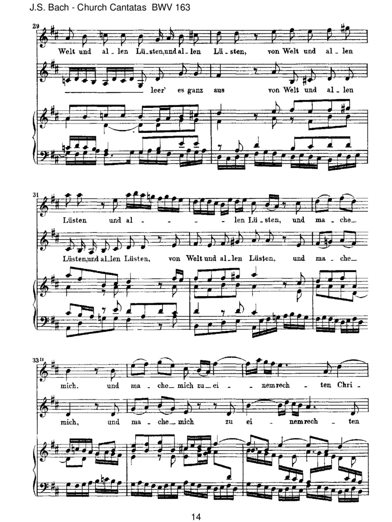 BWV163NurjedemdasSeine_一万首著名钢琴曲谱哈农贝多芬合集视频教学电子版高清无水印可打印_1古典钢琴知名音乐家谱_巴赫钢琴谱全集_J.S巴赫作品全集_JohannSebastianBach(1685-1750)巴赫