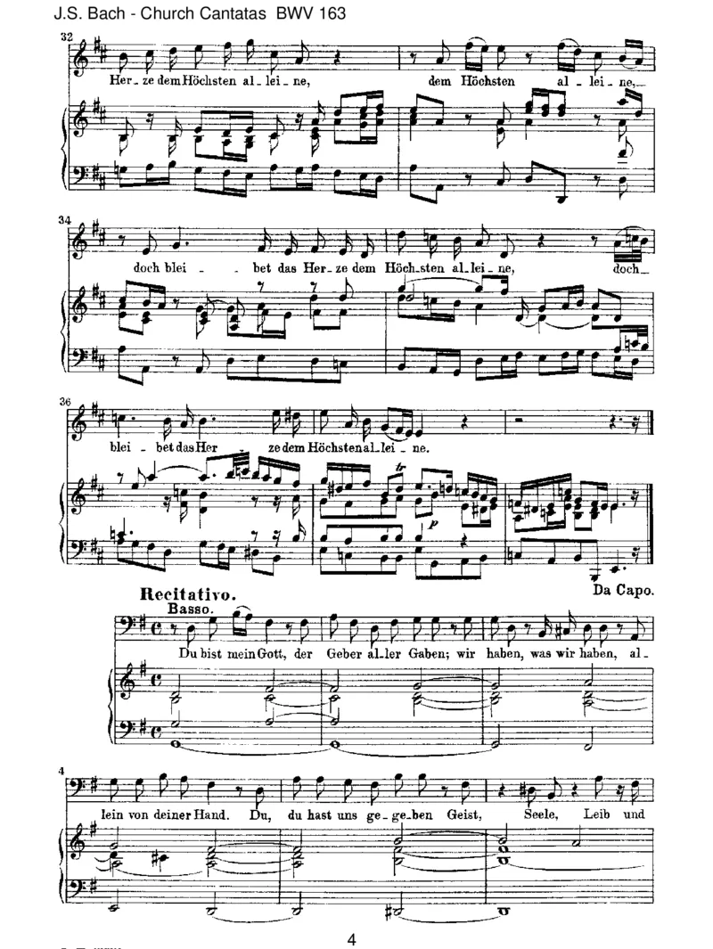 BWV163NurjedemdasSeine_一万首著名钢琴曲谱哈农贝多芬合集视频教学电子版高清无水印可打印_1古典钢琴知名音乐家谱_巴赫钢琴谱全集_J.S巴赫作品全集_JohannSebastianBach(1685-1750)巴赫