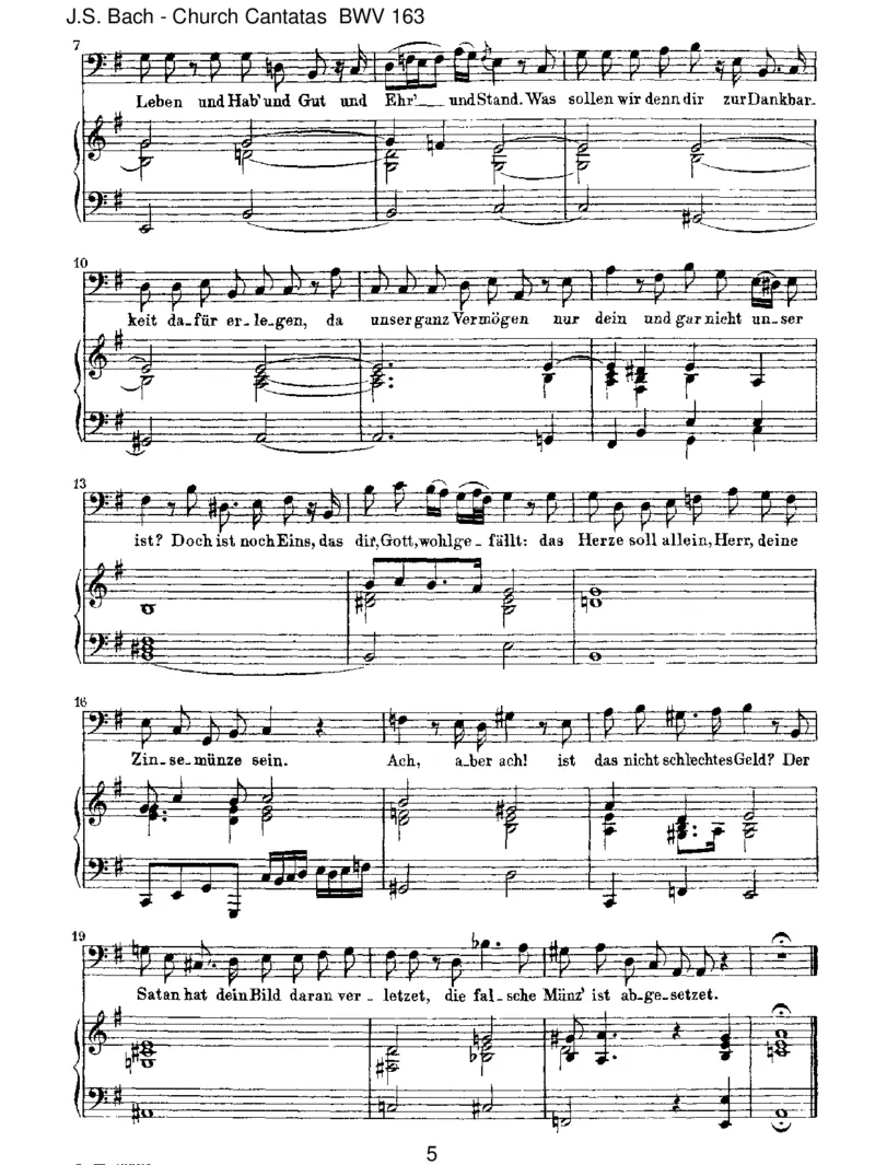 BWV163NurjedemdasSeine_一万首著名钢琴曲谱哈农贝多芬合集视频教学电子版高清无水印可打印_1古典钢琴知名音乐家谱_巴赫钢琴谱全集_J.S巴赫作品全集_JohannSebastianBach(1685-1750)巴赫