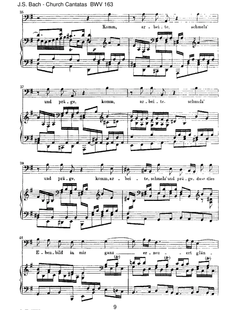 BWV163NurjedemdasSeine_一万首著名钢琴曲谱哈农贝多芬合集视频教学电子版高清无水印可打印_1古典钢琴知名音乐家谱_巴赫钢琴谱全集_J.S巴赫作品全集_JohannSebastianBach(1685-1750)巴赫