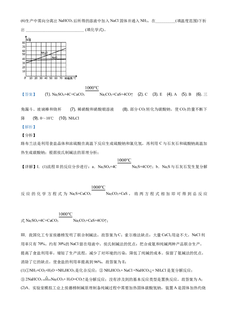精品解析：天津市第一中学高一上学期期中考试化学试题（解析版）_E015高中全科试卷_化学试题_必修1_1.新版人教版高中化学试卷必修一_6.名校真题