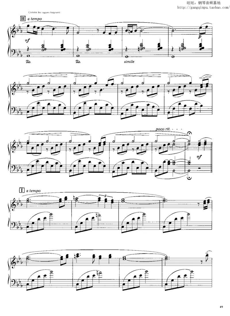 45、钢琴故事1（45页，共10首）_一万首著名钢琴曲谱哈农贝多芬合集视频教学电子版高清无水印可打印_3流行音乐谱_流行钢琴谱合集形式_高清PDF无水印