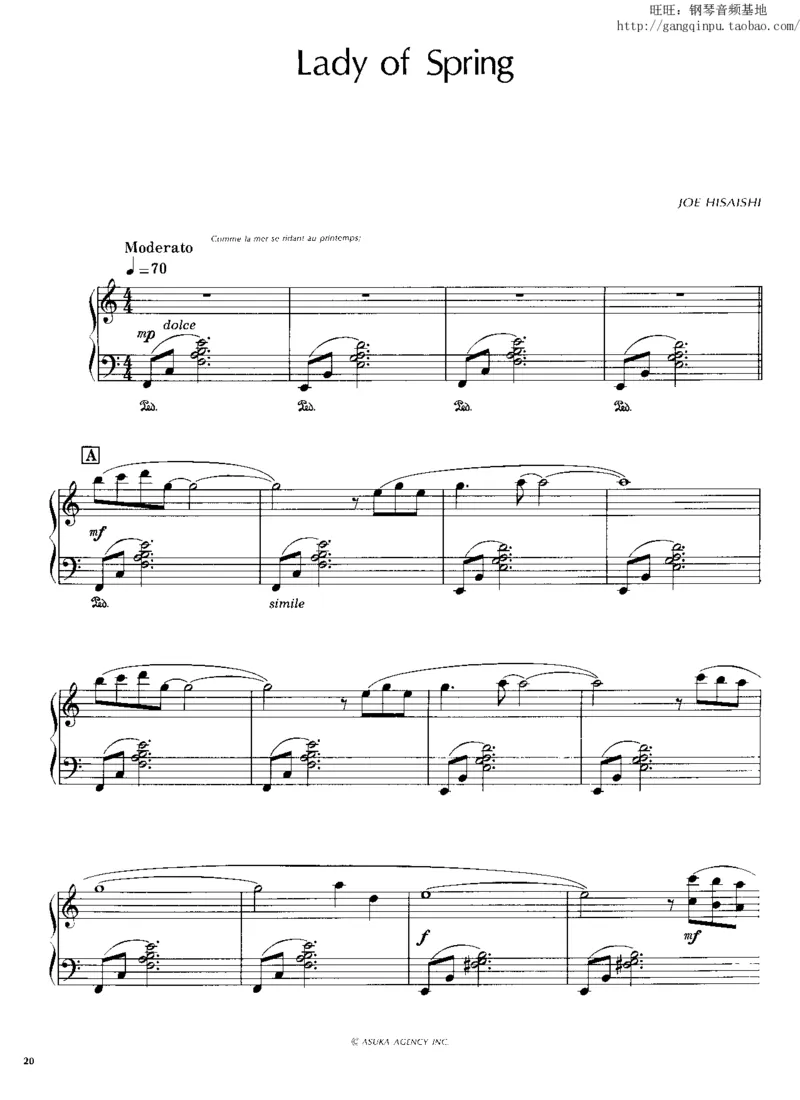 45、钢琴故事1（45页，共10首）_一万首著名钢琴曲谱哈农贝多芬合集视频教学电子版高清无水印可打印_3流行音乐谱_流行钢琴谱合集形式_高清PDF无水印