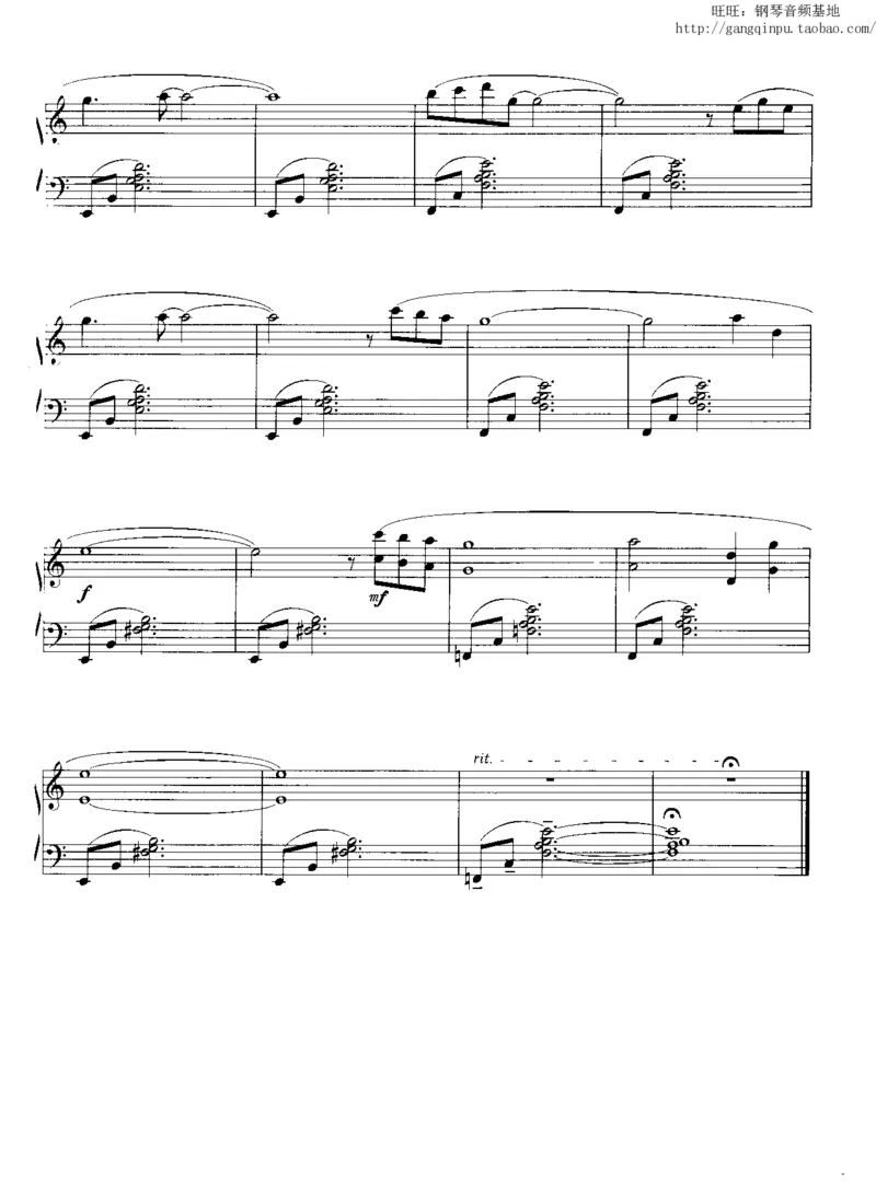 45、钢琴故事1（45页，共10首）_一万首著名钢琴曲谱哈农贝多芬合集视频教学电子版高清无水印可打印_3流行音乐谱_流行钢琴谱合集形式_高清PDF无水印
