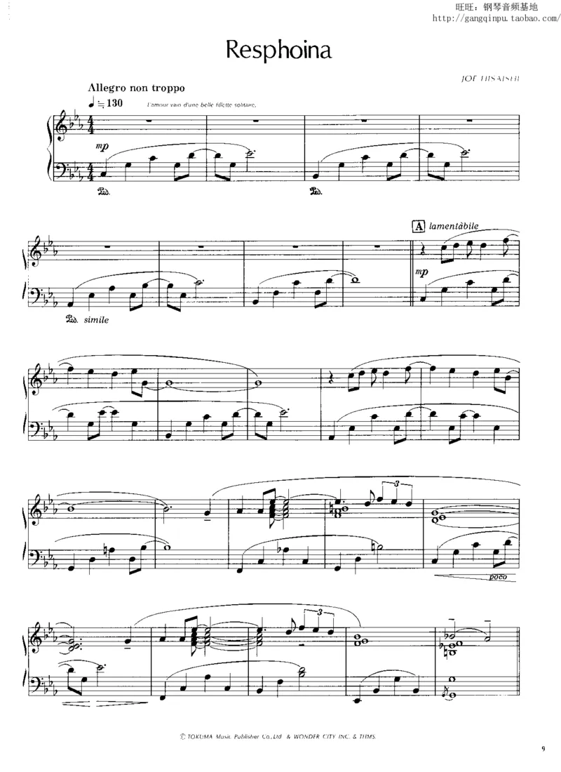 45、钢琴故事1（45页，共10首）_一万首著名钢琴曲谱哈农贝多芬合集视频教学电子版高清无水印可打印_3流行音乐谱_流行钢琴谱合集形式_高清PDF无水印