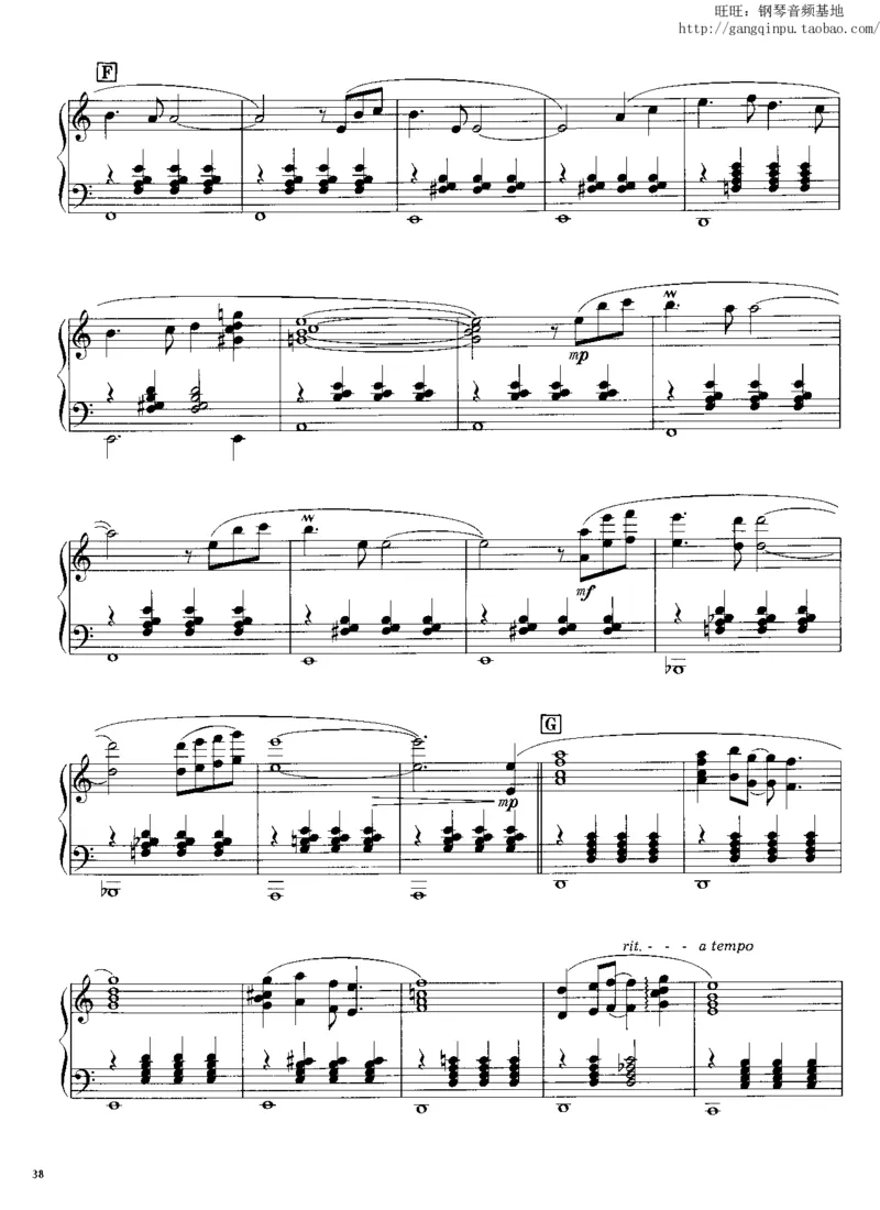 45、钢琴故事1（45页，共10首）_一万首著名钢琴曲谱哈农贝多芬合集视频教学电子版高清无水印可打印_3流行音乐谱_流行钢琴谱合集形式_高清PDF无水印