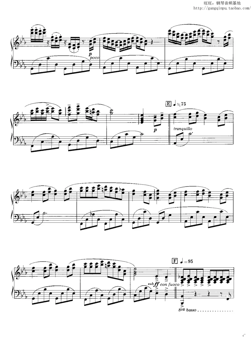 45、钢琴故事1（45页，共10首）_一万首著名钢琴曲谱哈农贝多芬合集视频教学电子版高清无水印可打印_3流行音乐谱_流行钢琴谱合集形式_高清PDF无水印