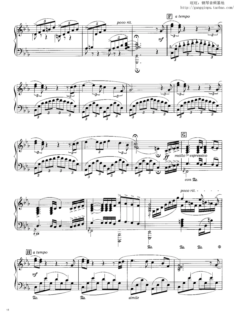 45、钢琴故事1（45页，共10首）_一万首著名钢琴曲谱哈农贝多芬合集视频教学电子版高清无水印可打印_3流行音乐谱_流行钢琴谱合集形式_高清PDF无水印