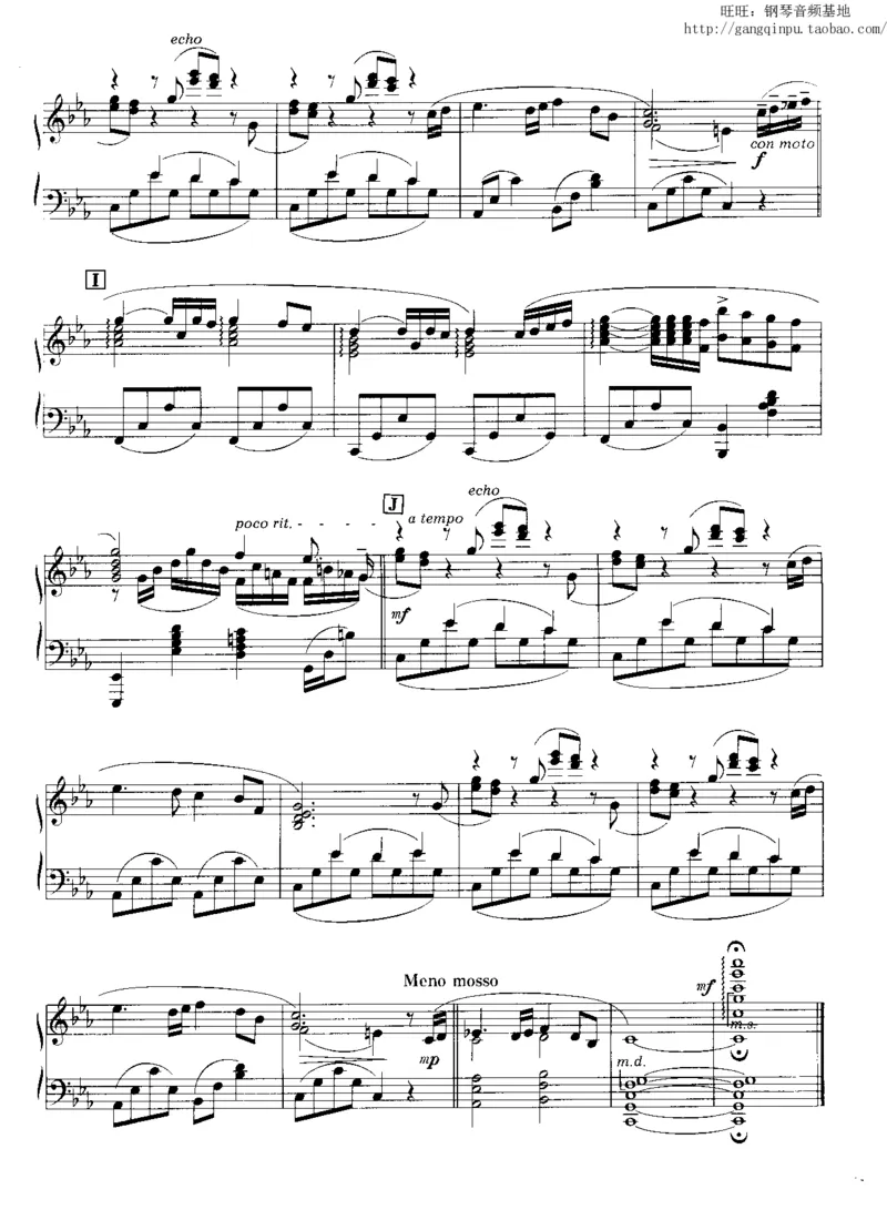 45、钢琴故事1（45页，共10首）_一万首著名钢琴曲谱哈农贝多芬合集视频教学电子版高清无水印可打印_3流行音乐谱_流行钢琴谱合集形式_高清PDF无水印