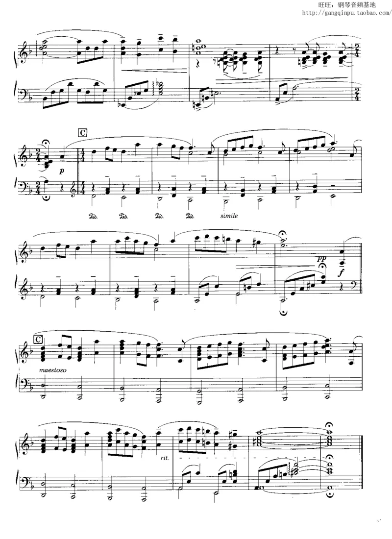 45、钢琴故事1（45页，共10首）_一万首著名钢琴曲谱哈农贝多芬合集视频教学电子版高清无水印可打印_3流行音乐谱_流行钢琴谱合集形式_高清PDF无水印