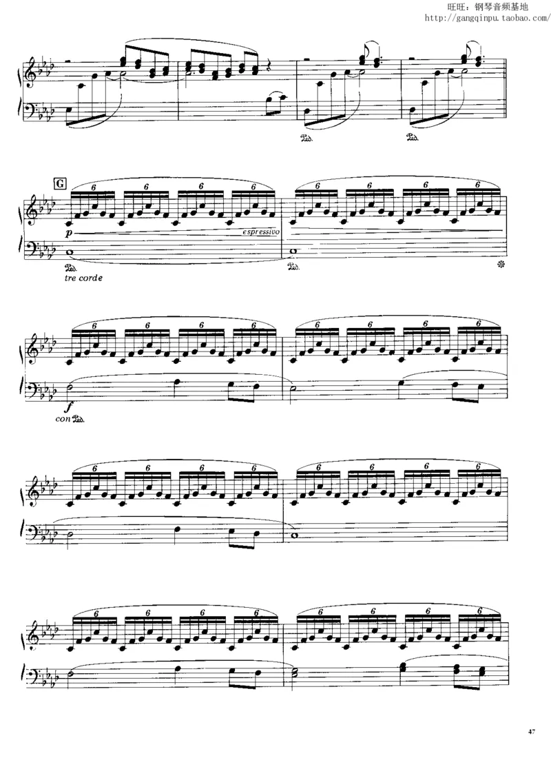 45、钢琴故事1（45页，共10首）_一万首著名钢琴曲谱哈农贝多芬合集视频教学电子版高清无水印可打印_3流行音乐谱_流行钢琴谱合集形式_高清PDF无水印